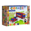 Zestaw klocków Connect 2w1: Autobus / Auto z naczepą