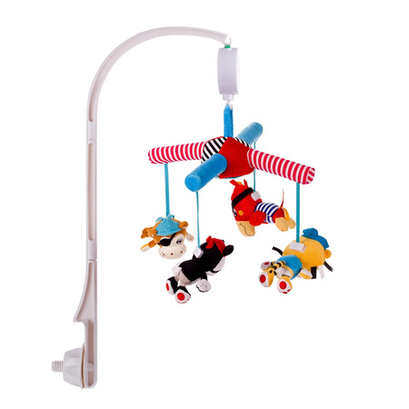 Canpol Babies Karuzela Elektryczna Pluszowa Piraci 12 melodii