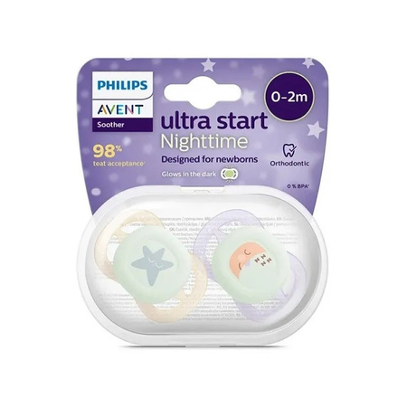 Philips Avent Smoczek Ultra Start na Noc
