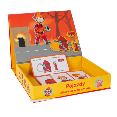 Smily Play Układanka magnetyczna Straż