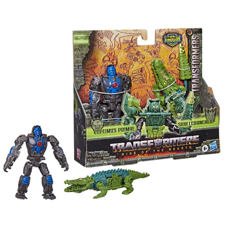 Hasbro Transformers Beast Alliance - Figurka Beast Combiner Optimus Primal 13 cm Rise of the Beasts 2-pack F4619