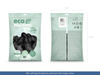 Balony Eco 26cm pastelowe, czarny (1 op. / 100 szt.)
