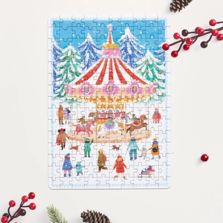 CzuCzu Puzzle Puzzlove Zima 4 x 150