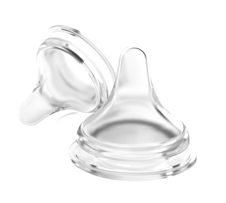 Lansinoh Smoczek Natural Wave o szybkim przepływie (F) - 2 sztuki