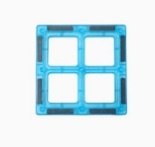 Happy Kiddo Klocki magnetyczne 75 elementów SP85303