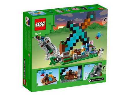 Lego 21244 Minecraft Bastion miecza