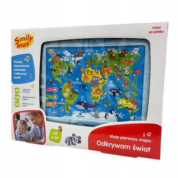 Smily Play Moja pierwsza mapa Odkrywamy Świat