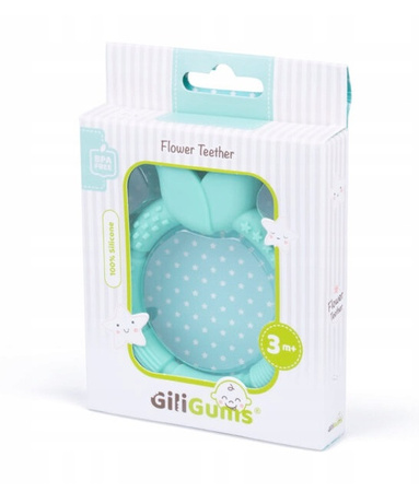 Gili Gums Gryzak Sensoryczny Kwiatek mięta