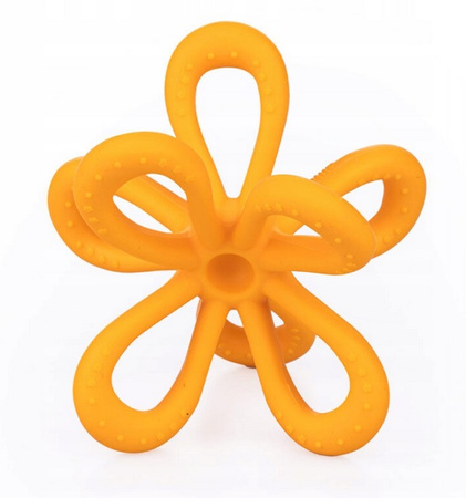 Gili Gums Gryzak Uspokajający Kwiatek Pomarańczowy