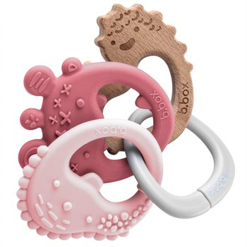 B.Box Gryzaki sensoryczne trio, róż 3m+