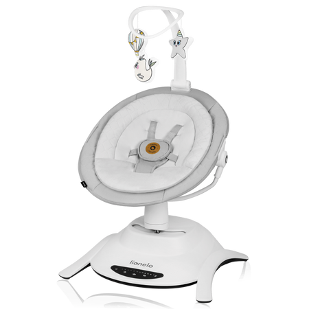 Lionelo Leżaczek bujaczek Bella Set Grey Concrete