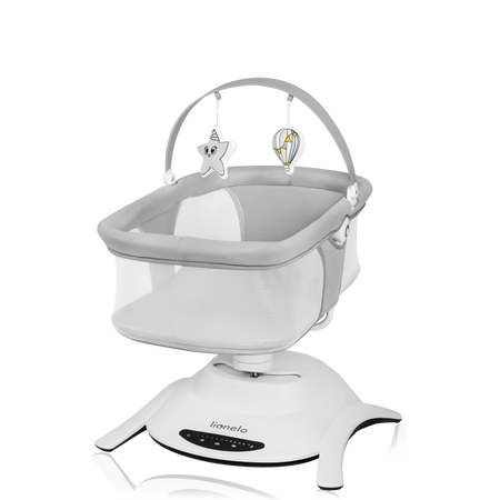 Lionelo Leżaczek bujaczek Bella Set Grey Concrete