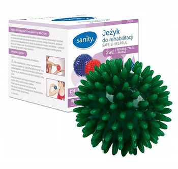 Sanity Piłka Jeżyk do rehabilitacji 7 cm