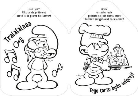 Smerfy Książeczka kredeczka