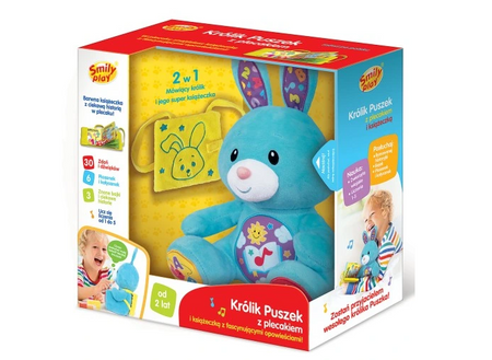 Smily Play Królik Puszek z plecakiem