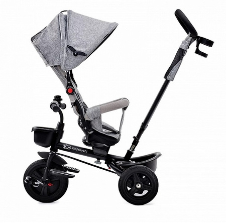 Kinderkraft Aveo rowerek trójkołowy, szary