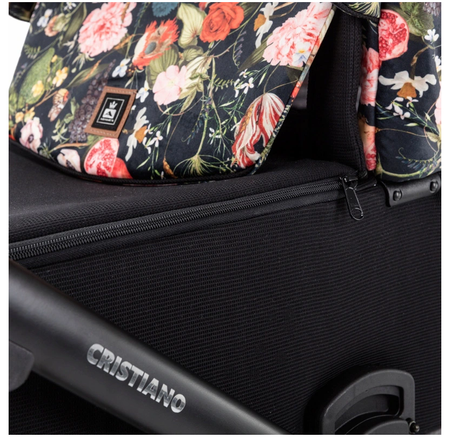 Wózek Adamex CRISTIANO Flowers Collection 2w1