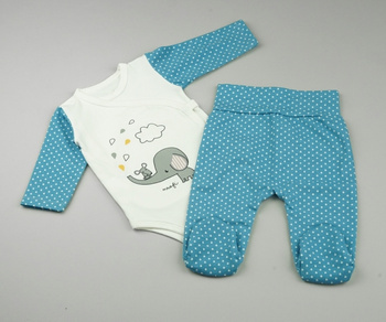 Mrofi Komplet Cloud kolor r.62 Body i półśpioch