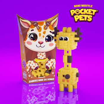 Marioinex Mini Waffle - Pocket Pets - Żyrafa