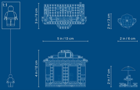 Parkowa kawiarnia w Heartlake City 41426 Lego Friends