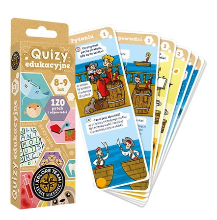 CzuCzu - Quizy edukacyjne dla dzieci 8-9 lat. Xplore Team