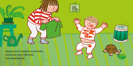 Książeczka Basia, Franek i kolory