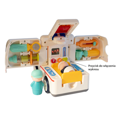 Hola Ambulans z Muzyką i Światłem