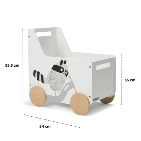 Kinderkraft RACOON Skrzynia na zabawki