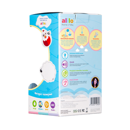 Alilo Króliczek Smarty Bunny R1 różowy