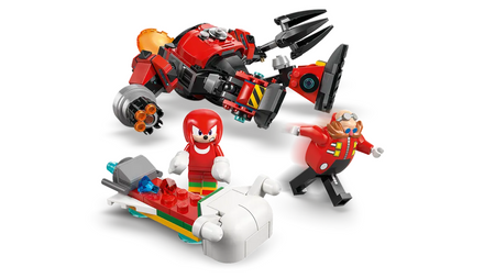 Lego 77005 Sonic Knuckles kontra Dr. Eggman w mechu Egg Crusher