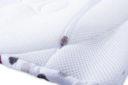 BabyMatex Nakładka redukująca nacisk C-PAD kremowa grochy