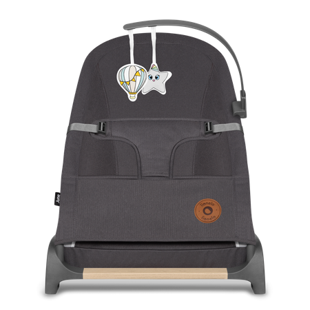 Lionelo June Grey Stone - leżaczek bujaczek