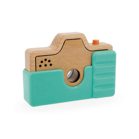 Janod Drewniany aparat fotograficzny z dźwiękiem i lampą błyskową