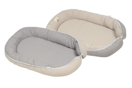 Babymatex Gniazdko Prestige-Muślin materacyk roz. 80x55cm