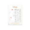 Lulujo Boho Kocyk Muślinowy Daisies / Greenery 2 szt. LJ157