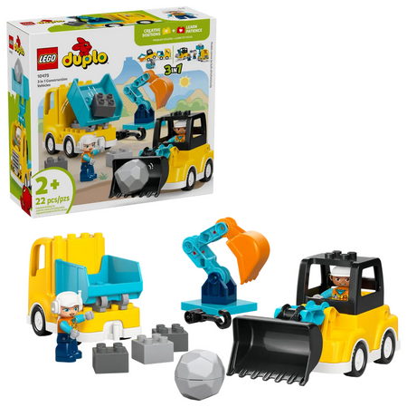 Lego 10475 Duplo Maszyny budowlane 3 w 1