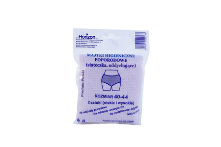 Horizon Majtki siatkowe poporodowe rozmiar 40 - 44