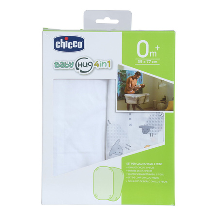 Prześcieradła do Chicco Baby Hug 4 w 1 - (2 szt.) GREY SHEEP