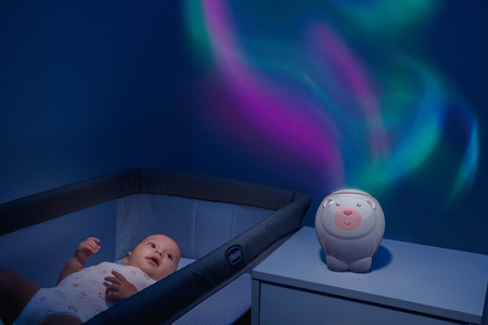 Chicco First Dreams Projektor Miś Polarny Pink