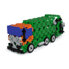 Zestaw klocków Connect 2w1: Śmieciarka / Traktor
