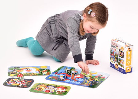 CzuCzu - Puzzle progresywne. Baśniowa kraina