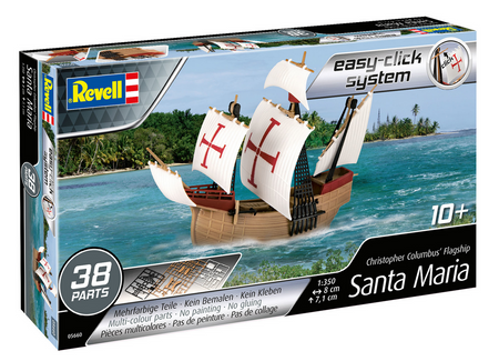 Revell Żaglowiec Santa Maria hristopher Columbus 1:350