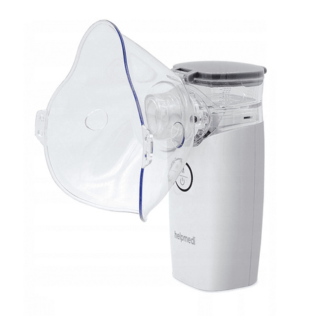 Helpmedi Nebucare Max Zestaw Do Nebulizacji (Nebulizator + Sól Fizjologiczna)