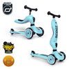 SCOOTANDRIDE Highwaykick 1 2w1 Jeździk i hulajnoga 1-5 lat Blueberry