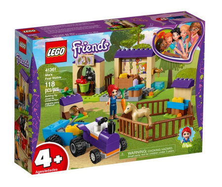 Stajnia ze źrebakami Mii 41361 Lego Friends