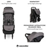 Easywalker Jackey kompaktowy wózek spacerowy Marble Grey