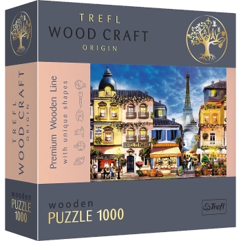 Trefl Puzzle drewniane 1000 el. Francuska uliczka
