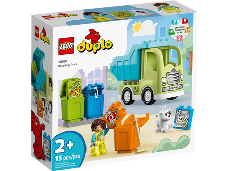 Lego 10987 Duplo Ciężarówka recyklingowa