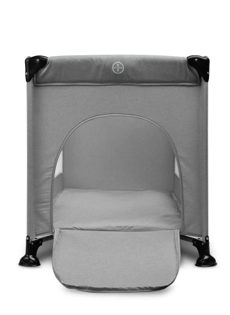 Caretero Łóżeczko turystyczne Basic Grey