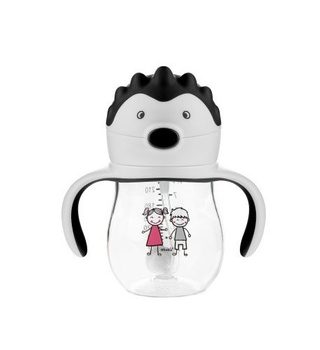 Akuku Bidon ze słomką z odważnikiem A0034